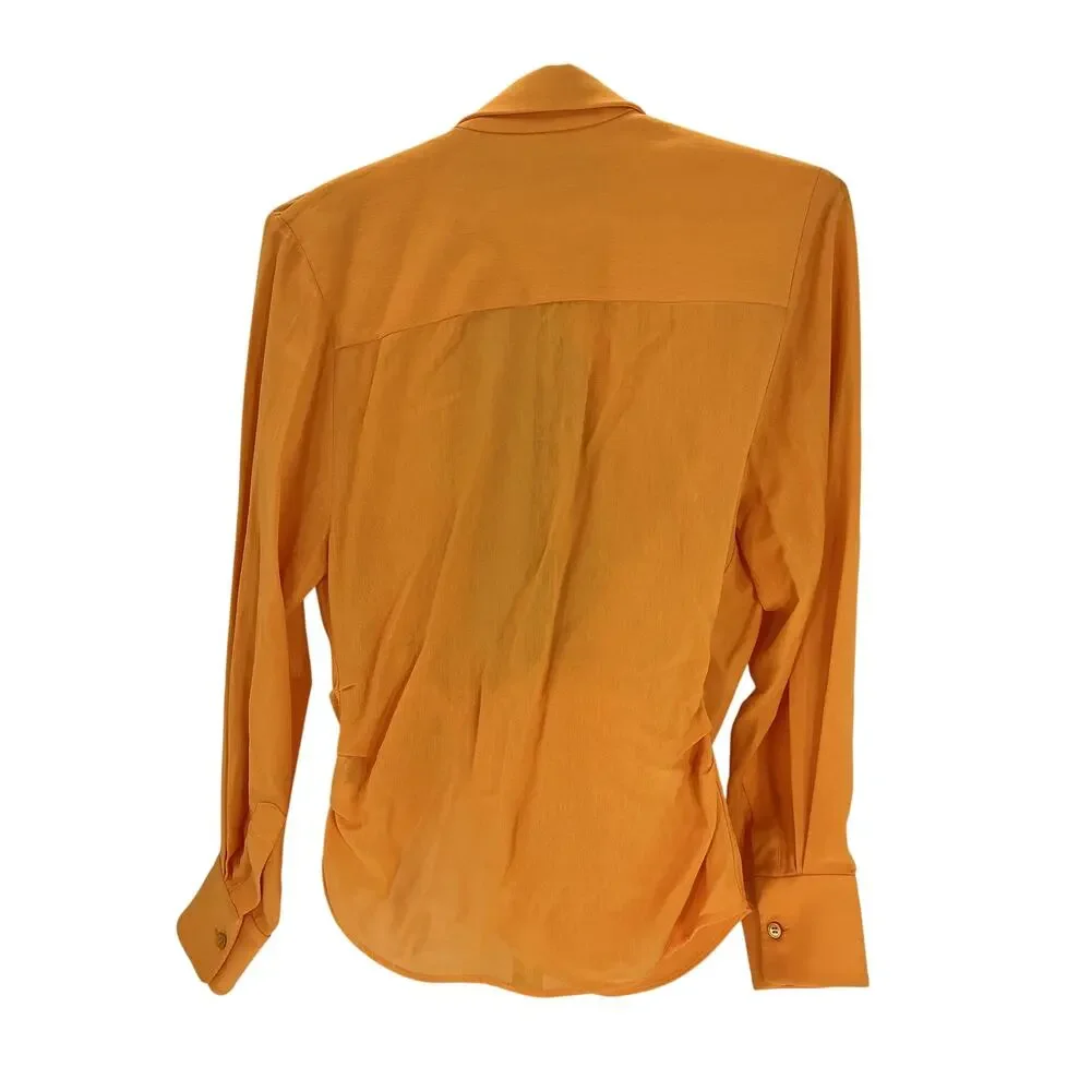 Jacquemus Knotted Orange Bahia Shirt Size 36 EU / 8 US - Picture 3 of 4